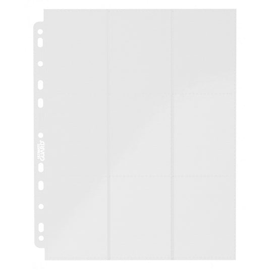 Ultimate Guard - 18-Pocket Pages - Side Loading White (10)