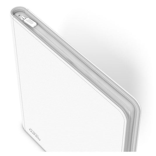 Ultimate Guard - QUADROW Zipfolio 480 - 24-Pocket XenoSkin - White