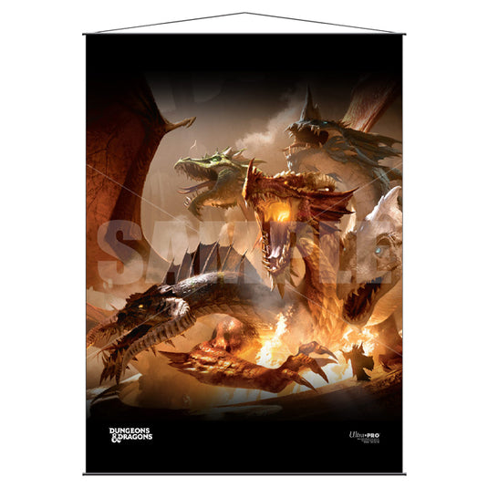 Ultra Pro - Dungeons & Dragons - Wall Scroll - Rise of Tiamat