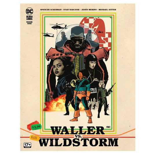 Waller Vs Wildstorm - Issue 4 (Of 4) Cover A Jorge Fornes (Mature Readers)