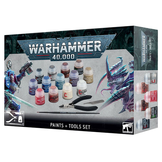 Warhammer 40,000 - Paints + Tools Set (2023)