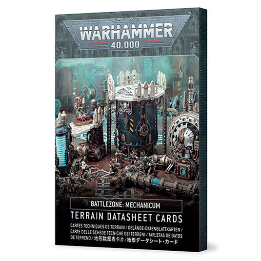 Warhammer 40,000 - Battlezone Mechanicum - Terrain Cards