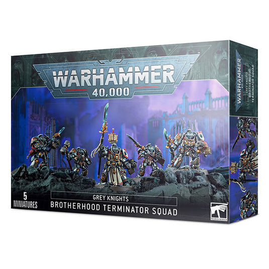 Warhammer 40,000 - Grey Knights - Brotherhood Terminator Squad