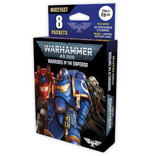 Warhammer 40,000 - Warriors Of The Emperor - Sticker Collection - Multiset (8 Packs)