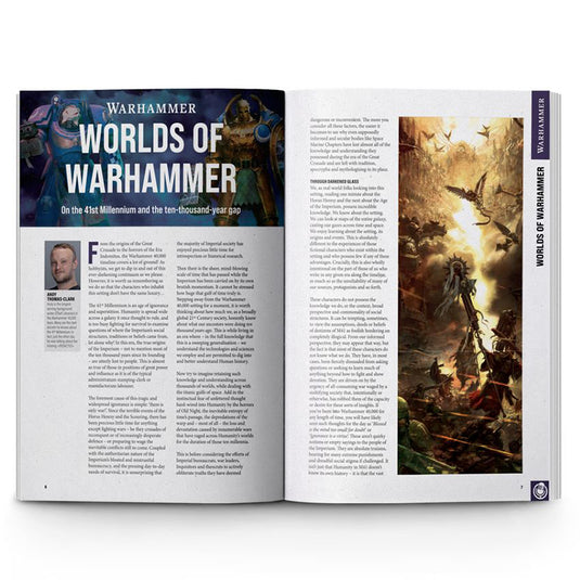 Warhammer White Dwarf Issue 503 page 6 and 7