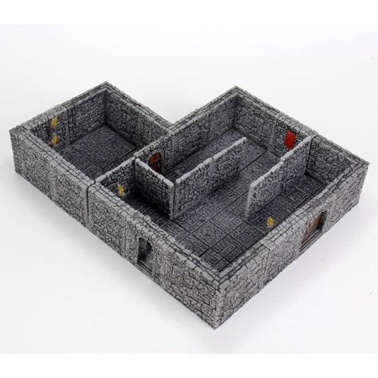 WarLock Tiles - Dungeon Tiles II - Full Height Stone Walls Expansion