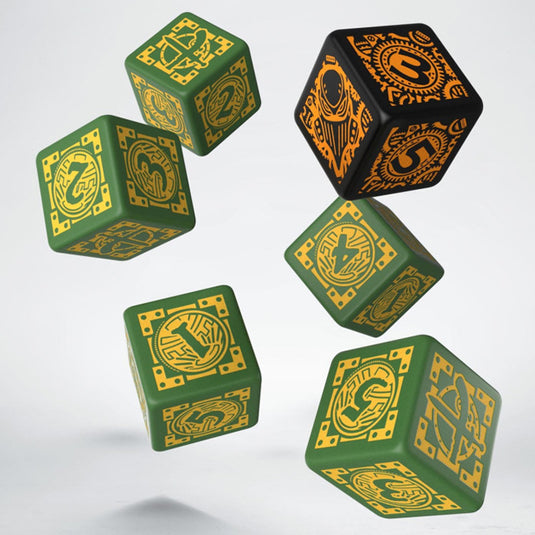 Warmachine Mercenaries Faction D6 Dice