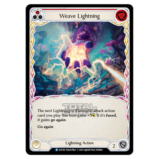 Flesh & Blood - Tales of Aria - WEAVE LIGHTNING (Rare) ELE180