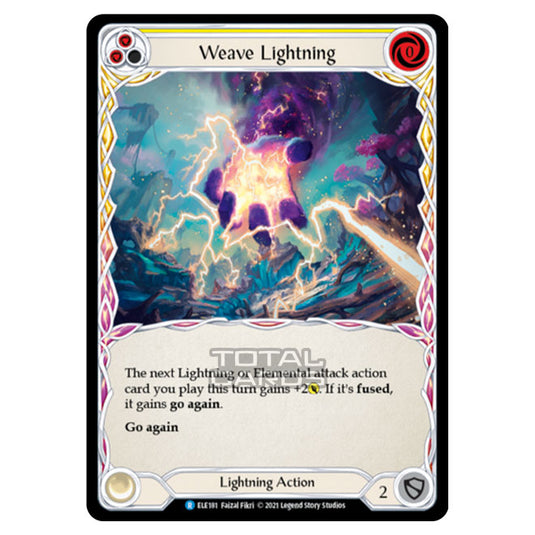 Flesh & Blood - Tales of Aria - WEAVE LIGHTNING (Rare) ELE181