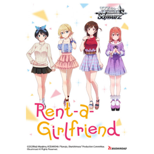 Weiss Schwarz - Rent-A-Girlfriend - Booster Box (16 Packs)