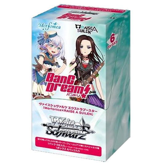 Weiss Schwarz - Morfonica × RAISE A SUILEN - Japanese Extra Booster Box (6 Packs)