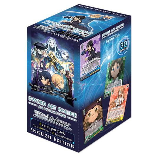 Weiss Schwarz - Sword Art Online Alicization Booster Box