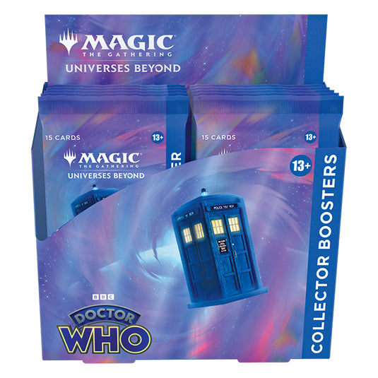 Magic the Gathering - Universes Beyond - Doctor Who - Collector Booster Box (12 Packs)