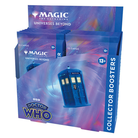 Magic the Gathering - Universes Beyond - Doctor Who - Collector Booster Box (12 Packs)