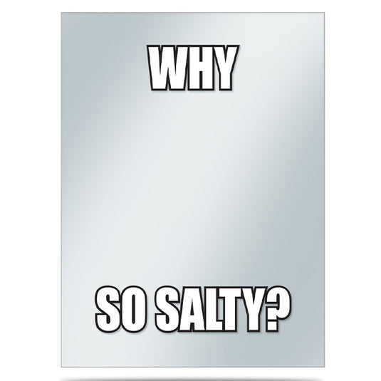 Ultra Pro - Printed Deck Protector Sleeve Covers - Memes - Why So Salty? (50)