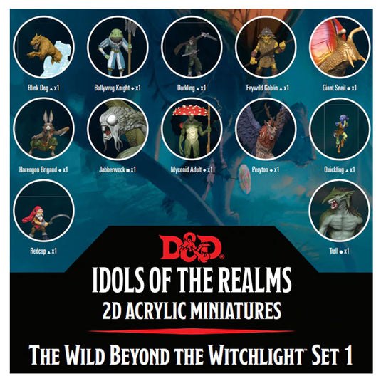 Dungeons & Dragons - Idols of the Realms - The Wild Beyond The Witchlight - 2D Set 1