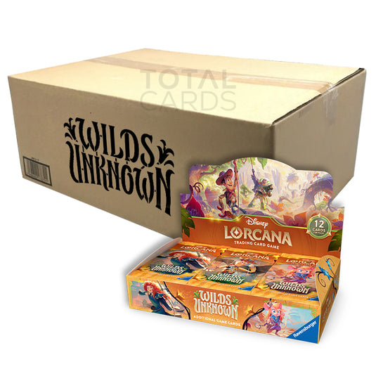 Lorcana - Wilds Unknown - Case (4 Booster Boxes)