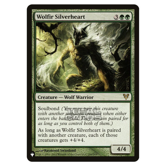 Magic The Gathering - The List - Wolfir Silverheart