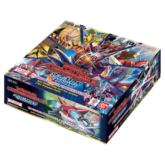 Digimon Card Game - B21 - World Convergence - Booster Box (24 Packs)