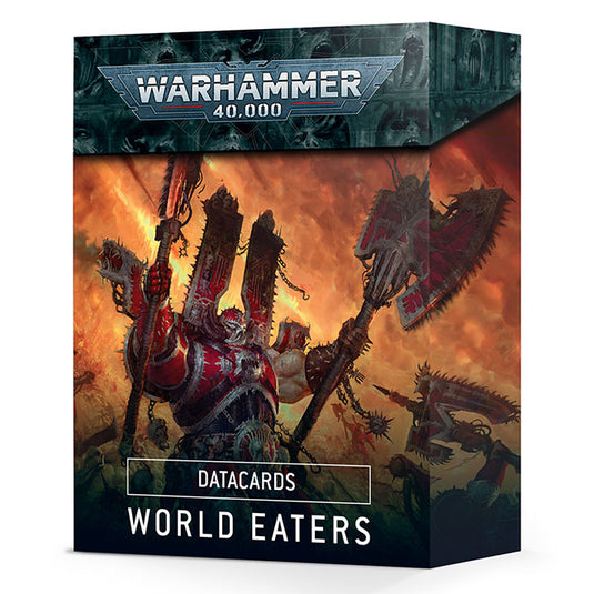 Warhammer 40,000 - World Eaters - Datacards