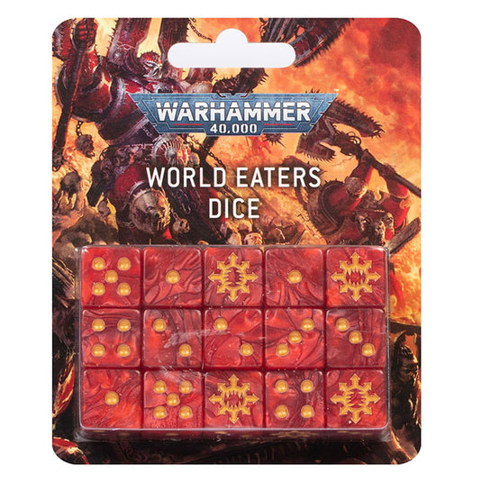 Warhammer 40,000 - World Eaters - Dice Set