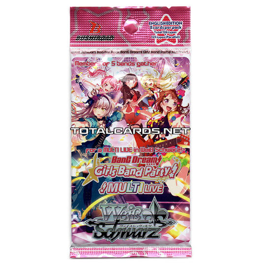 Weiss Schwarz - BanG Dream! Girls Band Party! MULTI LIVE - Booster Pack