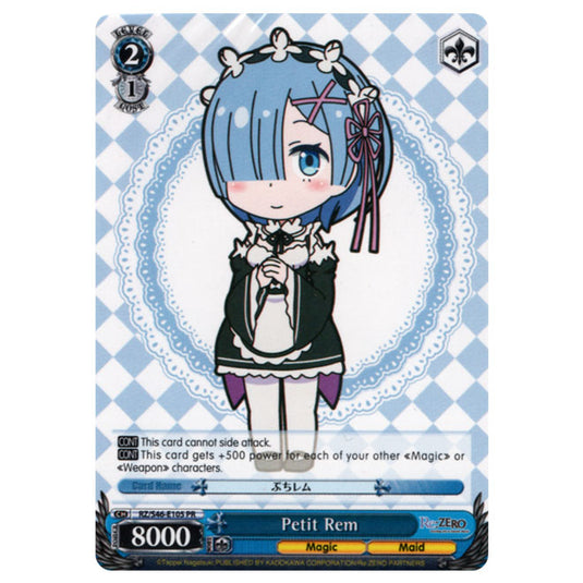 Weiss Schwarz - Petit Rem - Promo - (RZ/S46-E105 PR)