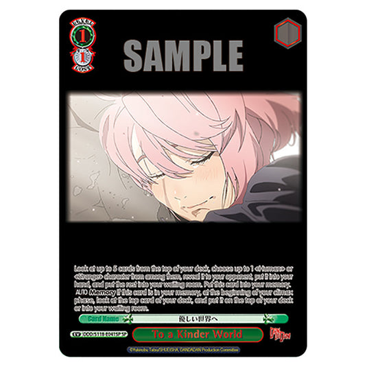 Event DDD/S118-E041SP card from the Weiss Schwarz set Dandadan
