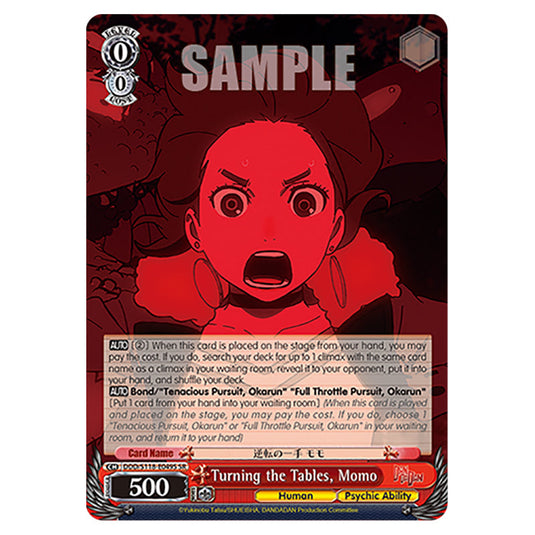 Character DDD/S118-E049S card from the Weiss Schwarz set Dandadan