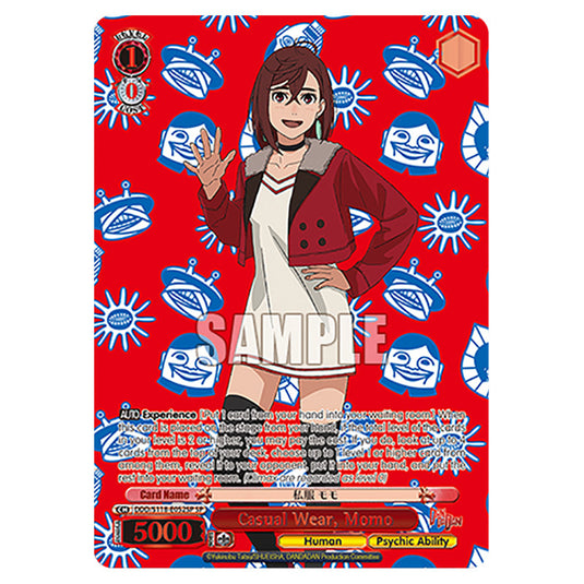 Character DDD/S118-E052SP card from the Weiss Schwarz set Dandadan