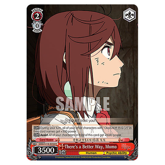Character DDD/S118-E054 card from the Weiss Schwarz set Dandadan