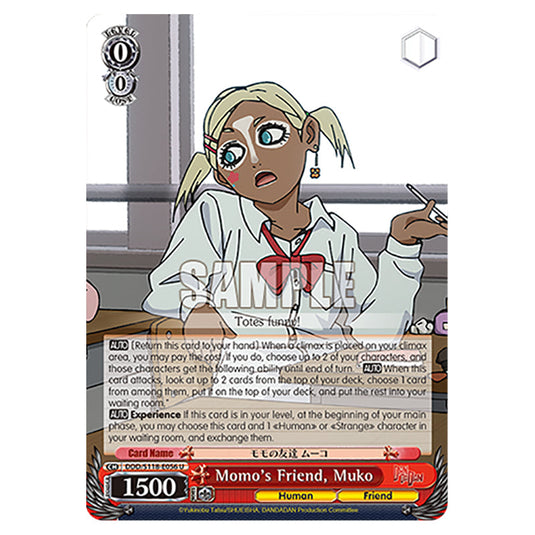 Character DDD/S118-E056 card from the Weiss Schwarz set Dandadan