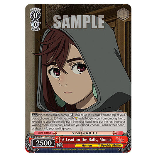 Character DDD/S118-E058S card from the Weiss Schwarz set Dandadan