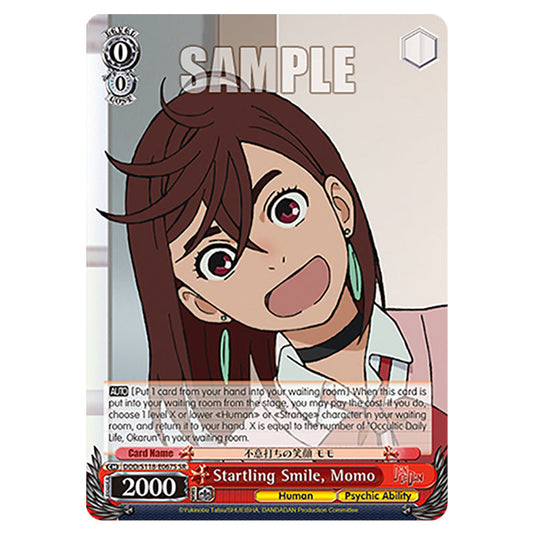 Character DDD/S118-E067S card from the Weiss Schwarz set Dandadan