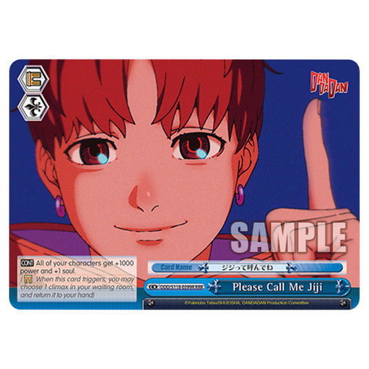 Climax DDD/S118-E099R card from the Weiss Schwarz set Dandadan