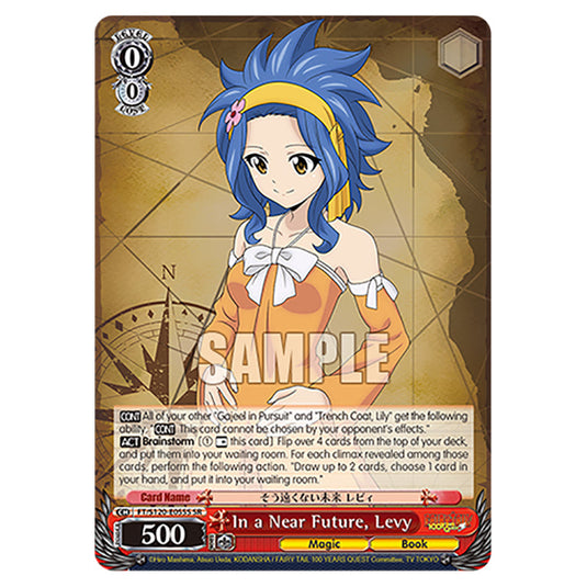 In a Near Future, Levy FT/S120-E055S card from the Weiss Schwarz set Fairy Tail 100 Years Quest