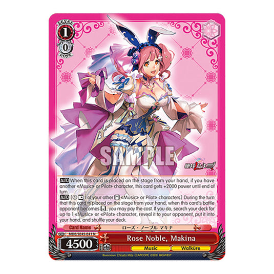 Character MDE/SE45-E41 card from the Weiss Schwarz set MACROSS Delta