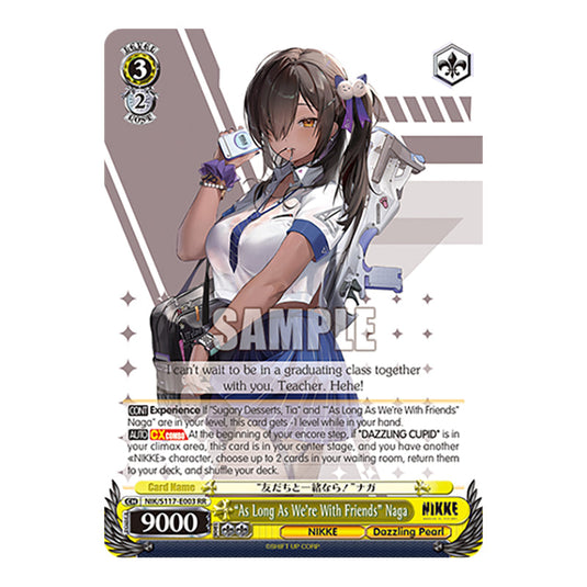 Character NIK/S117-E003 card from the Weiss Schwarz set GODDESS OF VICTORY: NIKKE