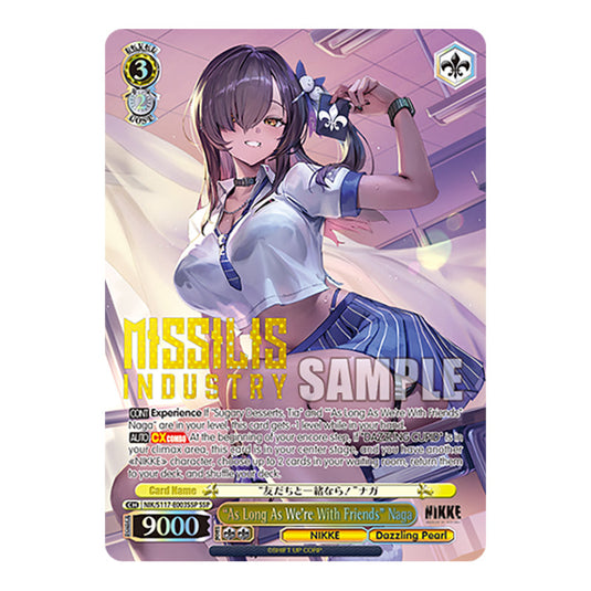 Character NIK/S117-E003SSP card from the Weiss Schwarz set GODDESS OF VICTORY: NIKKE
