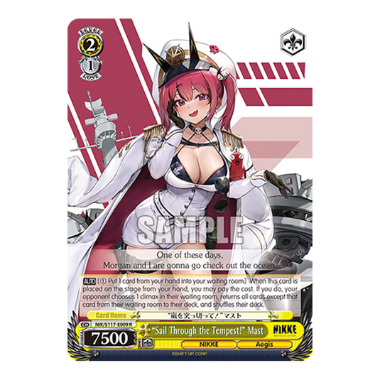 Character NIK/S117-E009 card from the Weiss Schwarz set GODDESS OF VICTORY: NIKKE