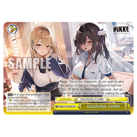 Climax NIK/S117-E027 card from the Weiss Schwarz set GODDESS OF VICTORY: NIKKE