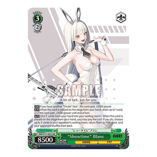 Character NIK/S117-E031 card from the Weiss Schwarz set GODDESS OF VICTORY: NIKKE