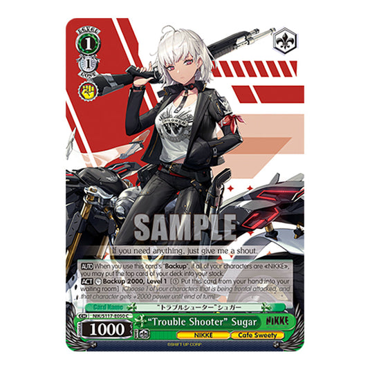 Character NIK/S117-E050 card from the Weiss Schwarz set GODDESS OF VICTORY: NIKKE