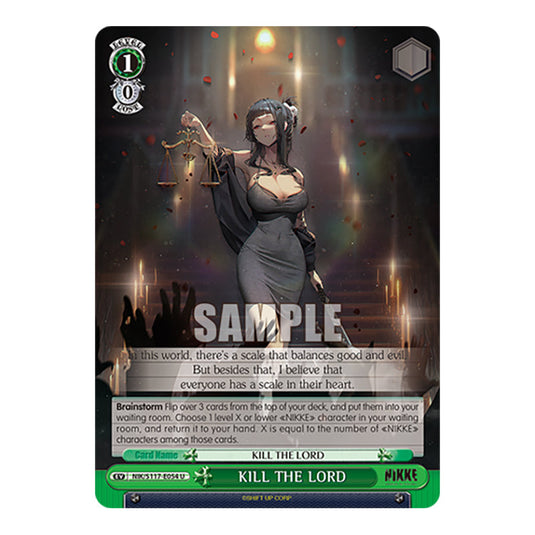 Event NIK/S117-E054 card from the Weiss Schwarz set GODDESS OF VICTORY: NIKKE