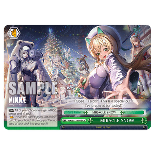 Climax NIK/S117-E055 card from the Weiss Schwarz set GODDESS OF VICTORY: NIKKE