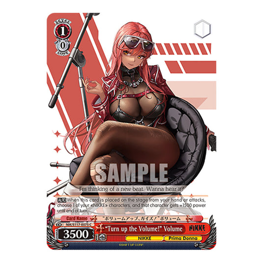 Character NIK/S117-E075 card from the Weiss Schwarz set GODDESS OF VICTORY: NIKKE