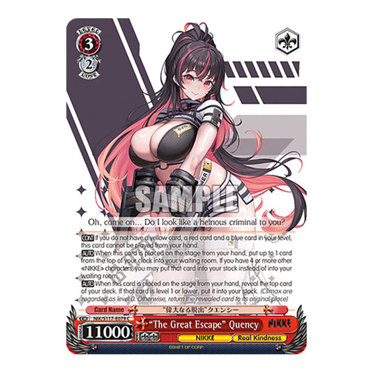 Character NIK/S117-E079 card from the Weiss Schwarz set GODDESS OF VICTORY: NIKKE