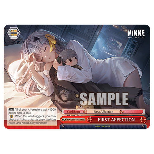 Climax NIK/S117-E081R card from the Weiss Schwarz set GODDESS OF VICTORY: NIKKE