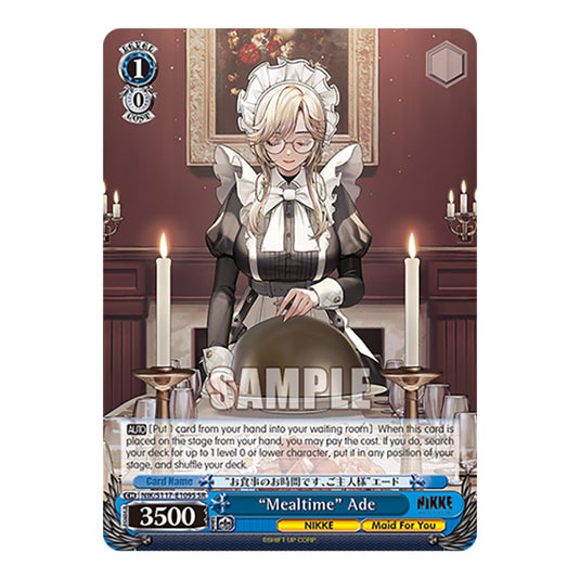 Character NIK/S117-E109S card from the Weiss Schwarz set GODDESS OF VICTORY: NIKKE
