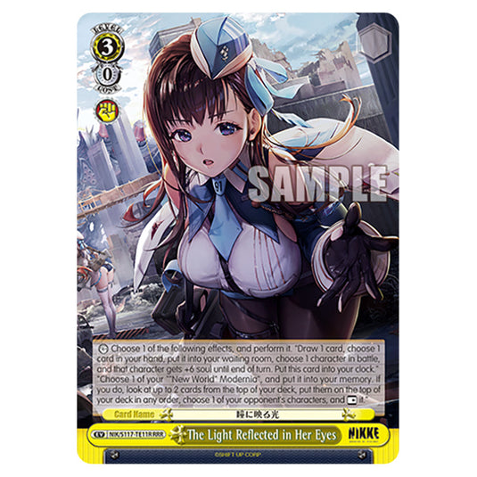 Event NIK/S117-TE11R card from the Weiss Schwarz set GODDESS OF VICTORY: NIKKE